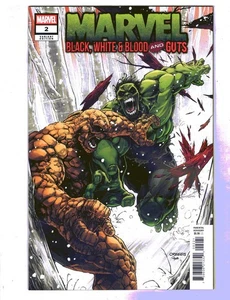 MARVEL: BLACK, WHITE & BLOOD and GUTS #1 - CREEES LEE VARIANT COVER - 2025 - Bild 1 von 2