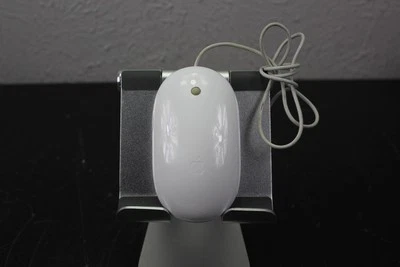 Genuine Apple A1152 USB Wired Mighty Mouse Optical Mouse White EMC 2058 #10 - Image 1 of 3