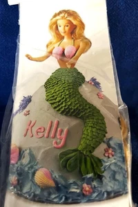 New Wilton 2011 Cake Topper 7" Girl Teen Doll Blonde Mermaid Directions Website - Picture 1 of 4