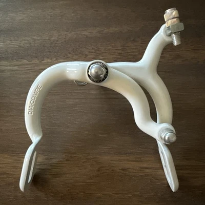 Pinça de freio Dia Compe branca 890 BMX estilo livre 5583 0885B BMX old school 1985 - Imagem 1 de 4
