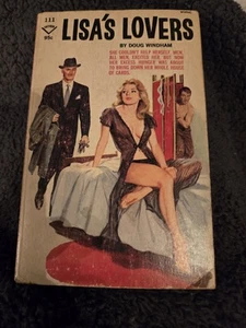 Lisa's Lovers by Doug Windham, 1967 Chevron Cresant PB, VG, Great GGA Cover - Picture 1 of 2