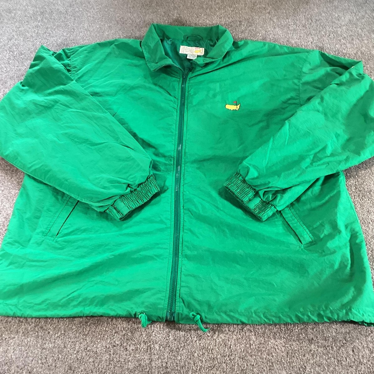 augusta masters golf ジャケット Mens MASTERS Collection Augusta Full Zip Golf Jacket Sz