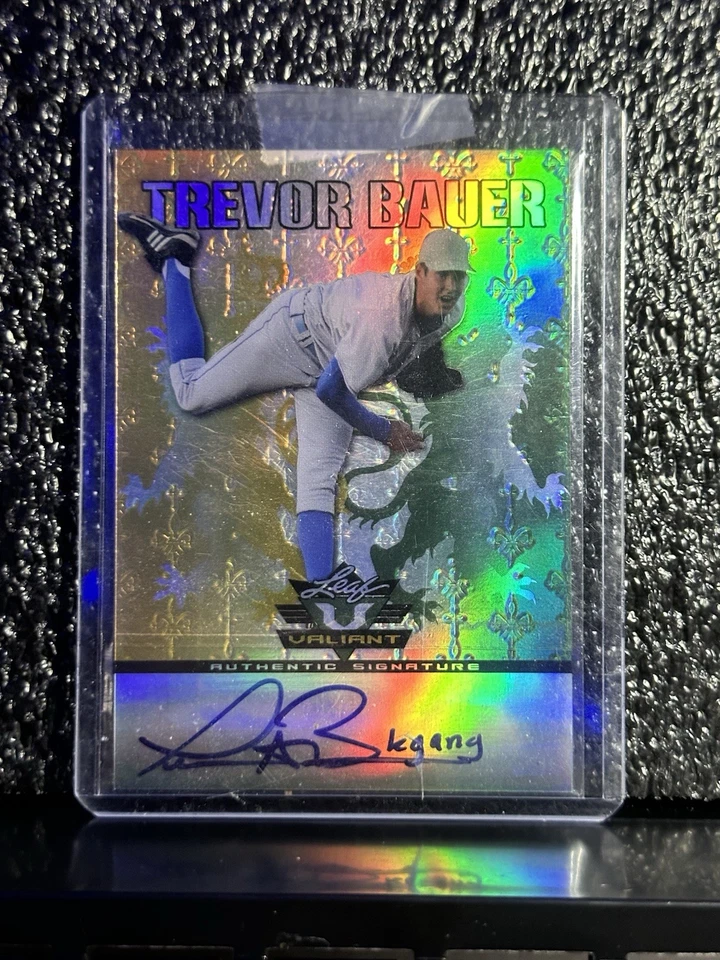2011 Leaf Valiant Trevor Bauer Auto #VA-TB1 - Image 1 of 2