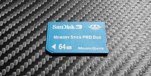 64MB PSP 1000 2000 3000 Memory Stick PRO Duo Card For Playstation Portable - Picture 1 of 2