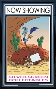 Wile E Coyote and Road Runner  Poster Unframed Canvas Print 40 x 60cm Free Post - Picture 1 of 7