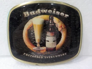 Limitierte Auflage 2010 Budweiser Preferred Everywhere Gürtelschnalle passend für bis zu 1,5" Gürtel - Bild 1 von 4