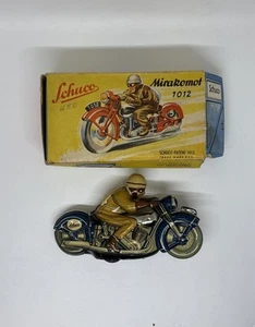 Vintage Schuco Mirakomot 1012 w/Original Box in HTF Blue Color Minty No Key - Picture 1 of 11