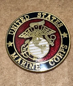 United States Marine Corps USMC Hat Lapel Pin - Picture 1 of 3