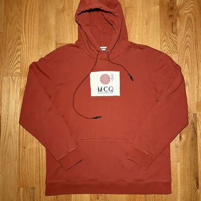 Sudadera con capucha Alexander McQueen Mcq roja  Foto 1 de 4