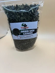 Dehydriertes Ugu | Getrocknete geriffelte Kürbisblätter | 50g 100% Bio - Bild 1 von 6