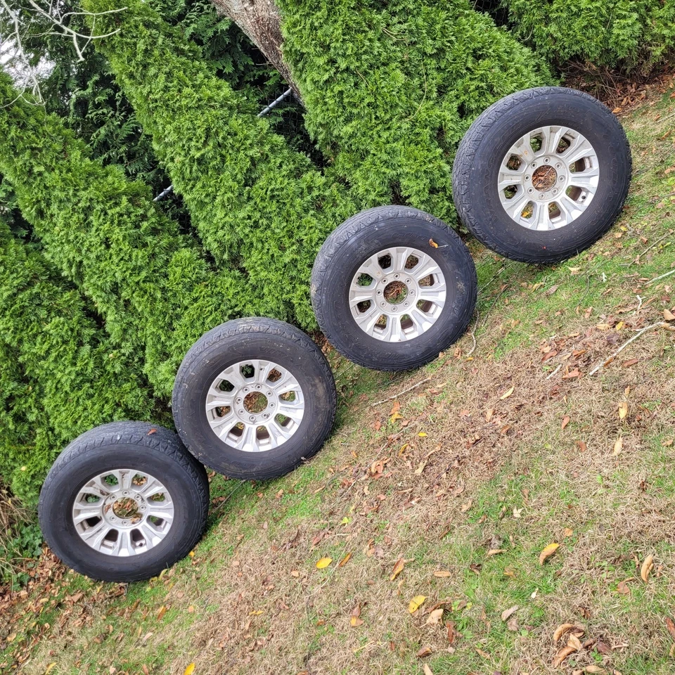 Four (4) OEM Ford Silver F250SD Pickup F350SD  Wheel 18” 2020-2022 LC3C-1007-BA - Image 1 of 4