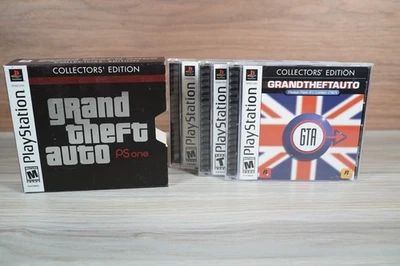 Grand Theft Auto Collectors' Edition (Sony PlayStation 1 PS1 2002) CIB Complete - Image 1 of 4