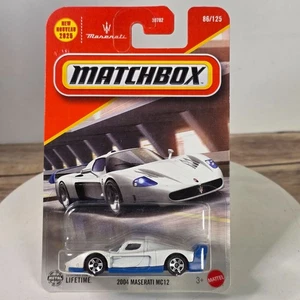 Maserati Mc12 Matchbox 2004 auto sportiva da collezione modello pressofuso dettagliato Minia - Foto 1 di 17