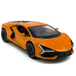 1:32 Lamborghini Revuelto Model Car Diecast Toy Vehicle for Boys Kids Orange - Picture 1 of 12