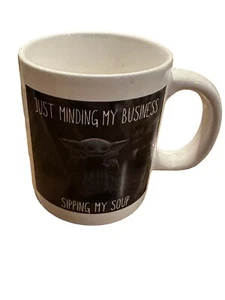 Star Wars - The Mandalorian The Child - Just Sipping My Soup Keramiktasse Neu - Bild 1 von 4