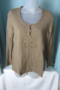 Ann Taylor Loft Sweater LP Over the Head Wool Acrylic Cashmere Blend EPOC - Picture 1 of 2