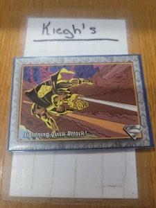 1993 Skybox Return Of Superman - #36 Lightning-Quick Attack - Picture 1 of 1