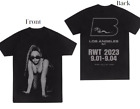 T-shirt Beyoncé en coton Los Renaissance World Angeles Tour 2023 T-shirt vendu fans