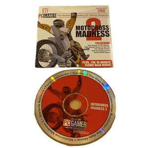 PC Gamer Disc 5.11 2000 Motocross Madness 2 Warloards Battlecry The Time Machine - Picture 1 of 4