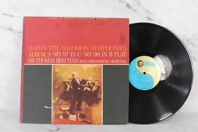 Haydn/Beecham  The Salomon Symphonies, Album 3 Angel Near mint Mono Vinyl! - Image 1 of 2
