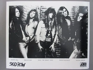 Skid Row Black & White 8 X 10 Hochglanz Promo Foto Sebastian Bach! - Bild 1 von 1