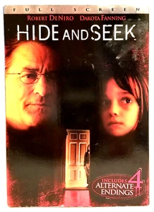 Hide and Seek DVD 2005 Robert De Niro 4 ALTERNATE ENDINGS SHIPS TOMORROW - Picture 1 of 4
