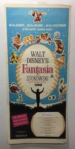ORIGINAL DAY BILL MOVIE POSTER - FANTASIA - 1940 - Picture 1 of 1