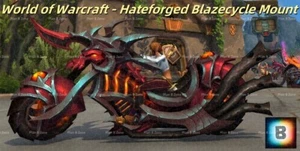 World of Warcraft - Hateforged Blazecycle Mount - Fast Delivery - Picture 1 of 1