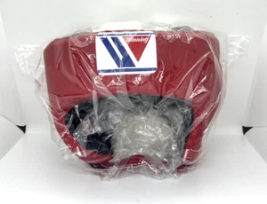 Winning Boxing Head gear Face Guard Red H-1700 For Kids String-type Used - Picture 1 of 9