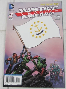 Justice League of America #1RI Apr. 2013 DC Comics Rhode Island Flag Variant - Picture 1 of 2