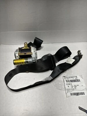Lexus Es300 2000 2001 retractor de cinturón de seguridad delantero derecho negro OEM. Como nuevo Foto 1 de 4