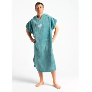 Robie Abiti Cambio Spiaggia Poncho Grande Olio Blu NUOVI - Foto 1 di 1