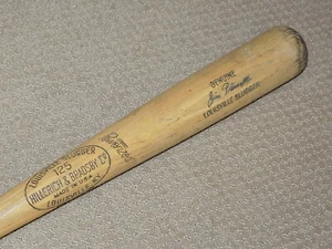 Jim Pearsall H&B Game Used Bat Red Sox Indians Angels - Picture 1 of 6