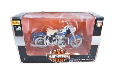 Harley Davidson Maisto 1936 EL Knucklehead Diecast escala 1:18 en caja Foto 1 de 4