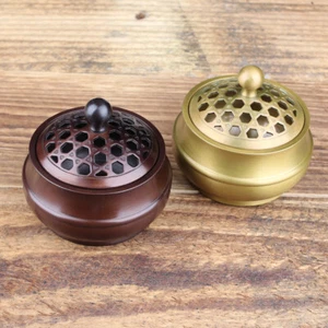 Pure Copper Incense Burner Sandalwood Censer Chinese Drama Guardian Cosplay Prop - Picture 1 of 15