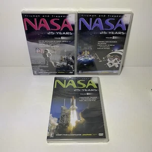 NASA 25 Years - Triumph & Tragedies - Complete Volume 3 4 & 5 - DVD Region Free - Picture 1 of 7