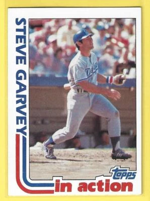 1982 Topps #180 Steve Garvey Free Shipping - Image 1 of 2