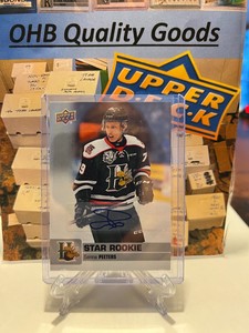 2019-20 Upper Deck CHL - Senna Peeters #395 - Official Auto