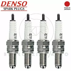 KIT 4 CANDELE ACCENSIONE ORIGINALE DENSO U27FER9 HONDA CB F HORNET 600 2003-2006 - Foto 1 di 4