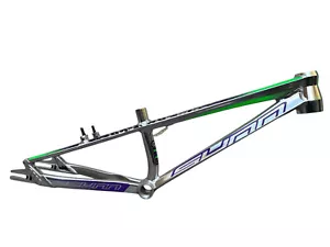 SUNN Prince Finest Junior Race BMX Fahrrad Rahmen 20" silber - blau - grün NEU - Bild 1 von 6