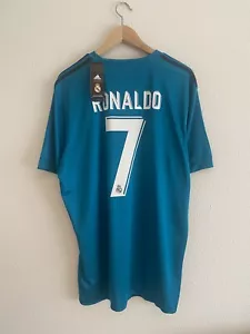 Camiseta Real Madrid 2017-18 Cristiano Ronaldo Third BNWT XL - Imagen 1 de 10