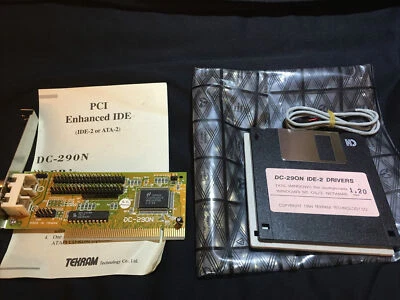 TEKRAM DC-290N PCI Dual Enhance IDE Controller for IDE HDD or ATAPI CD-ROM, BULK - Image 1 of 3