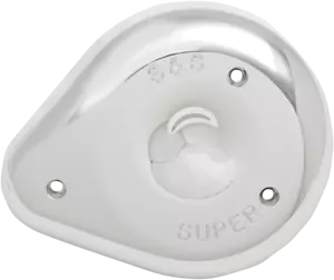 S&S Super E & G Chrome Motorcycle Tear Drop Air Filter Cleaner Cover Harley - Picture 1 of 1