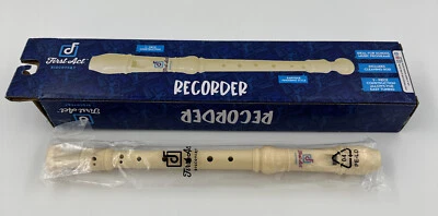 first act discovery recorder brand new 3 piece flute Baroque Fingering Style - Image 1 of 4