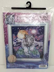 Kit Punto de Cruz Contado Design Works Tigre de los Cielos #2411 13"x13" - Nuevo - - Imagen 1 de 4