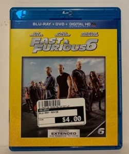 Fast & Furious 6 blu-ray DVD Digital HD - Picture 1 of 2