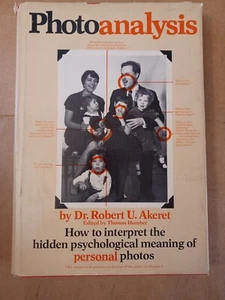 1973 PHOTOANALYSIS by Dr. Robert Akeret Psychology Photo Interpretation - Picture 1 of 5