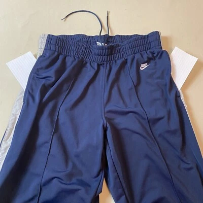 Мужские повседневные штаны для бега Nike Y2K синие размер L (30x32) хлопок шнурок 2 кармана - Изображение 1 из 4