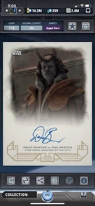 Topps Star Wars Digital Card Trader Galactic Heritage ROTS Mas Amedda Signature - Picture 1 of 1