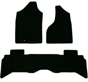 LLOYD Velourtex PLAIN 3pc Floor Mat Set 2005 to 2006 Ram 1500 SRT-10 Crew Cab - Picture 1 of 16